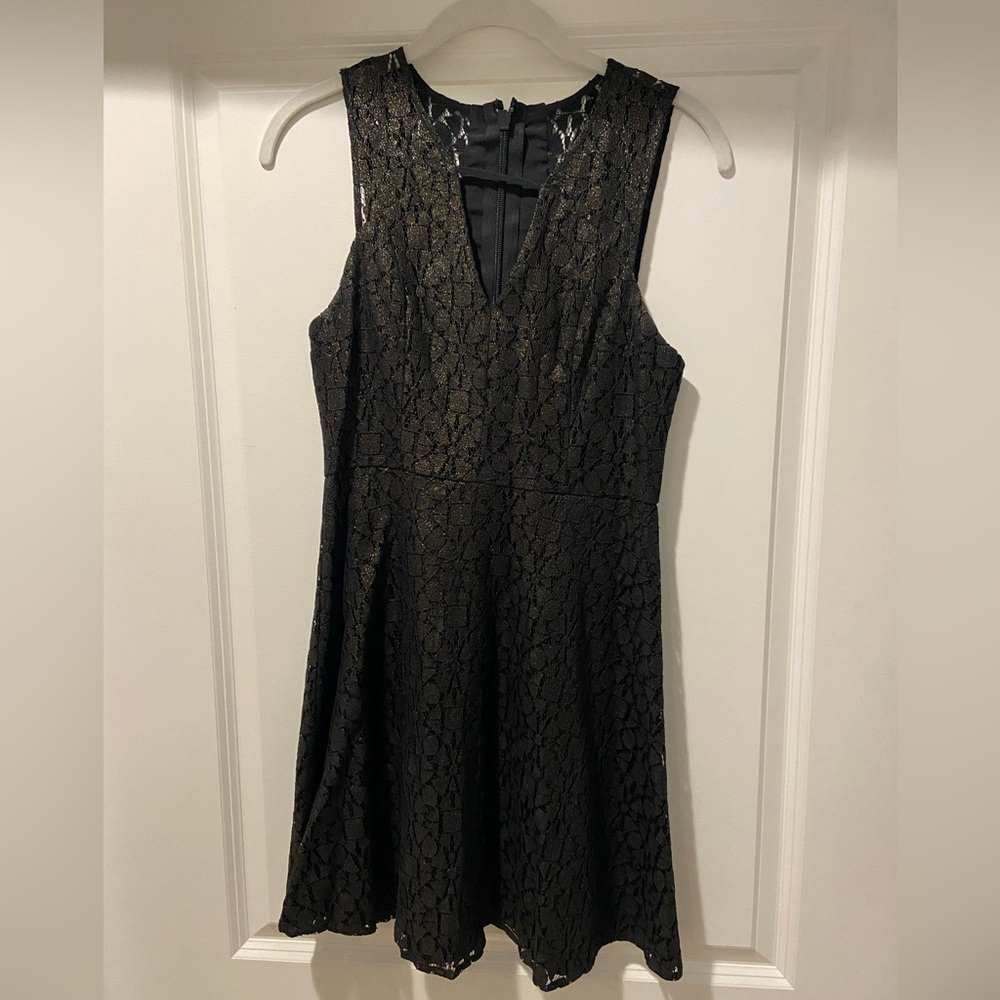 BCBGeneration black and gold dress